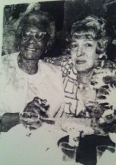 Hattie and my great grandmother Fanny at a wedding