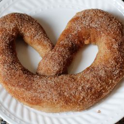 Auntie Char’s Cinnamon Soft Pretzel